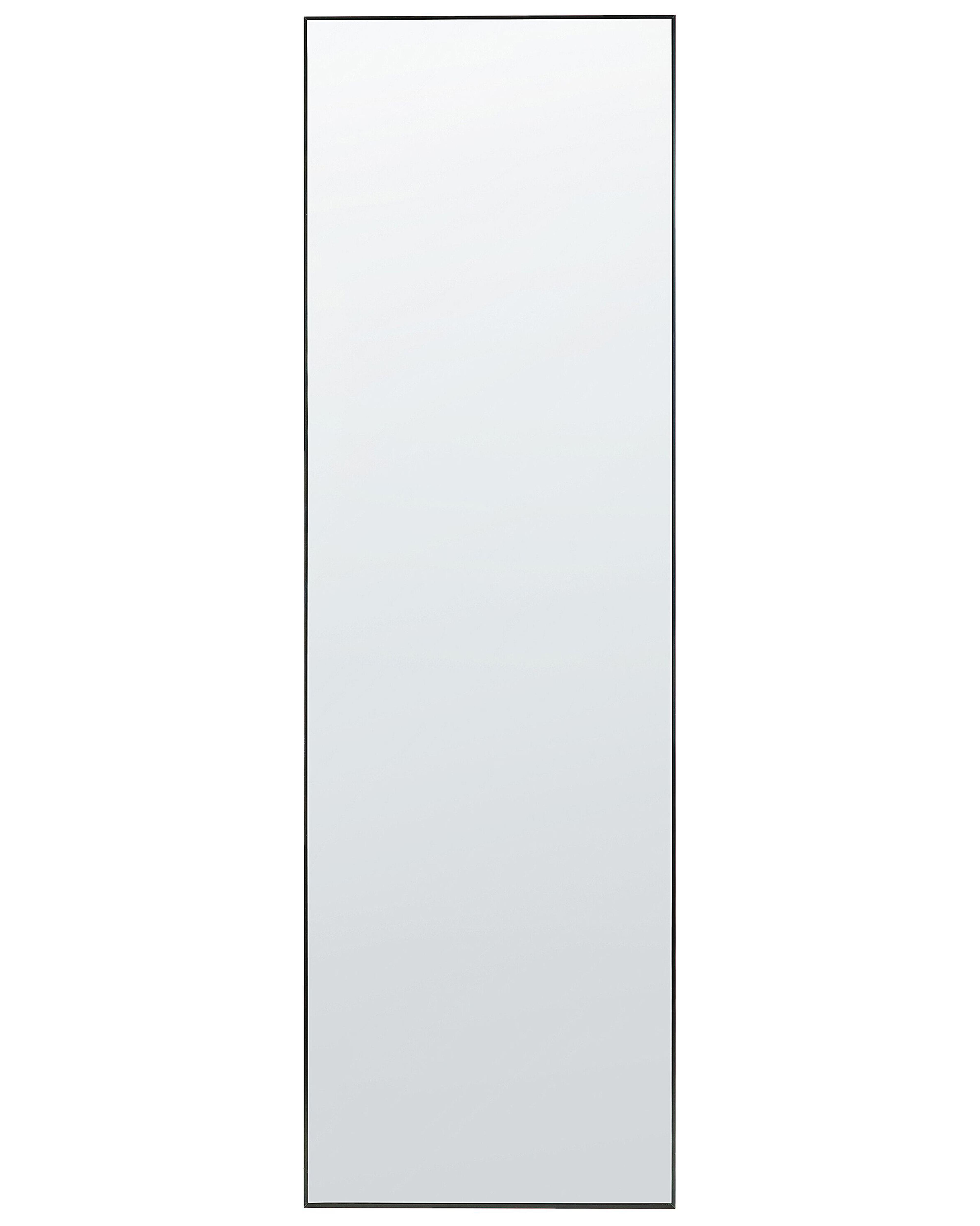 Staande spiegel BEAUVAIS 156 cm Metaal Zwart