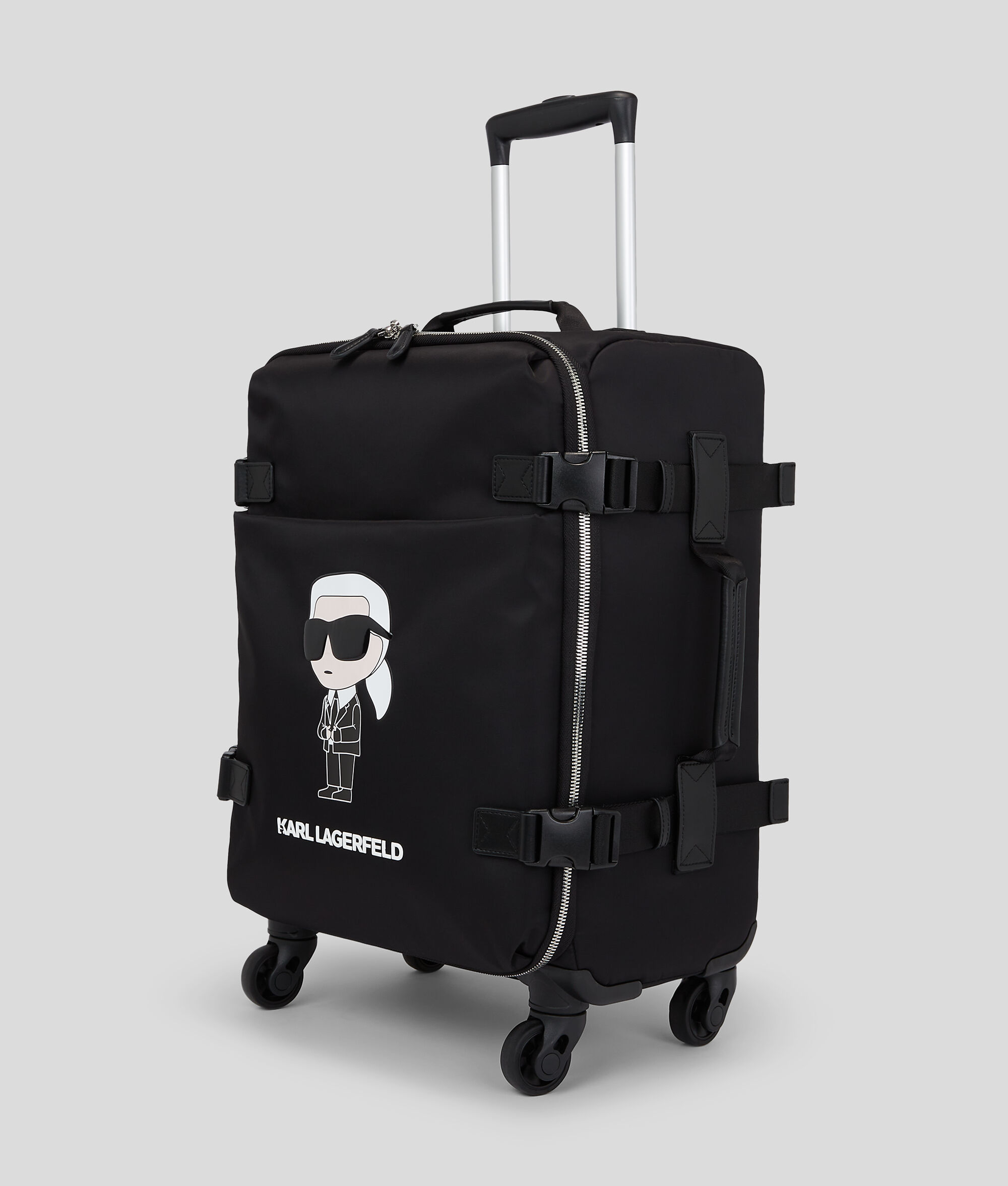 VALISE À ROULETTES EN NYLON K/IKONIK