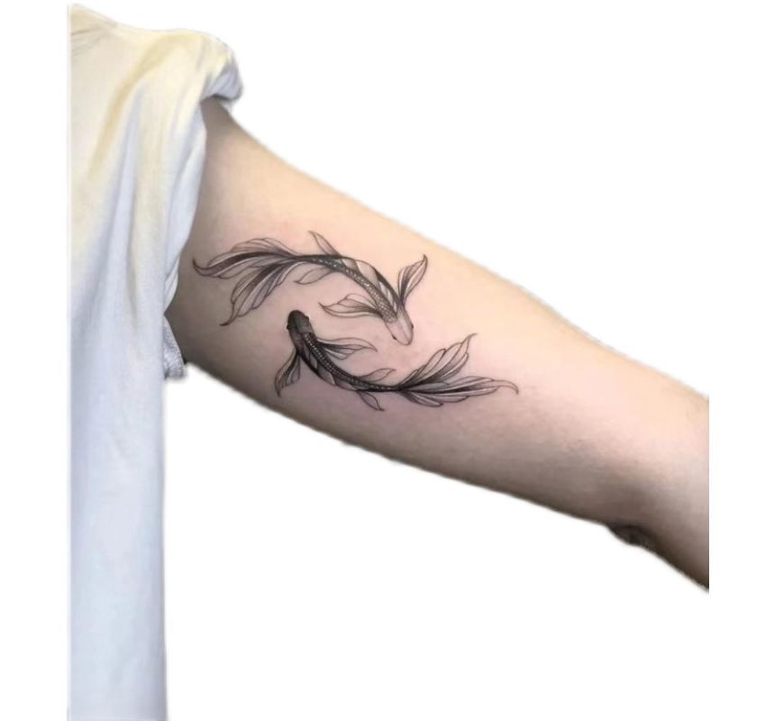 Tattoofield - Karpervis Waterdichte Tijdelijke Tattoo