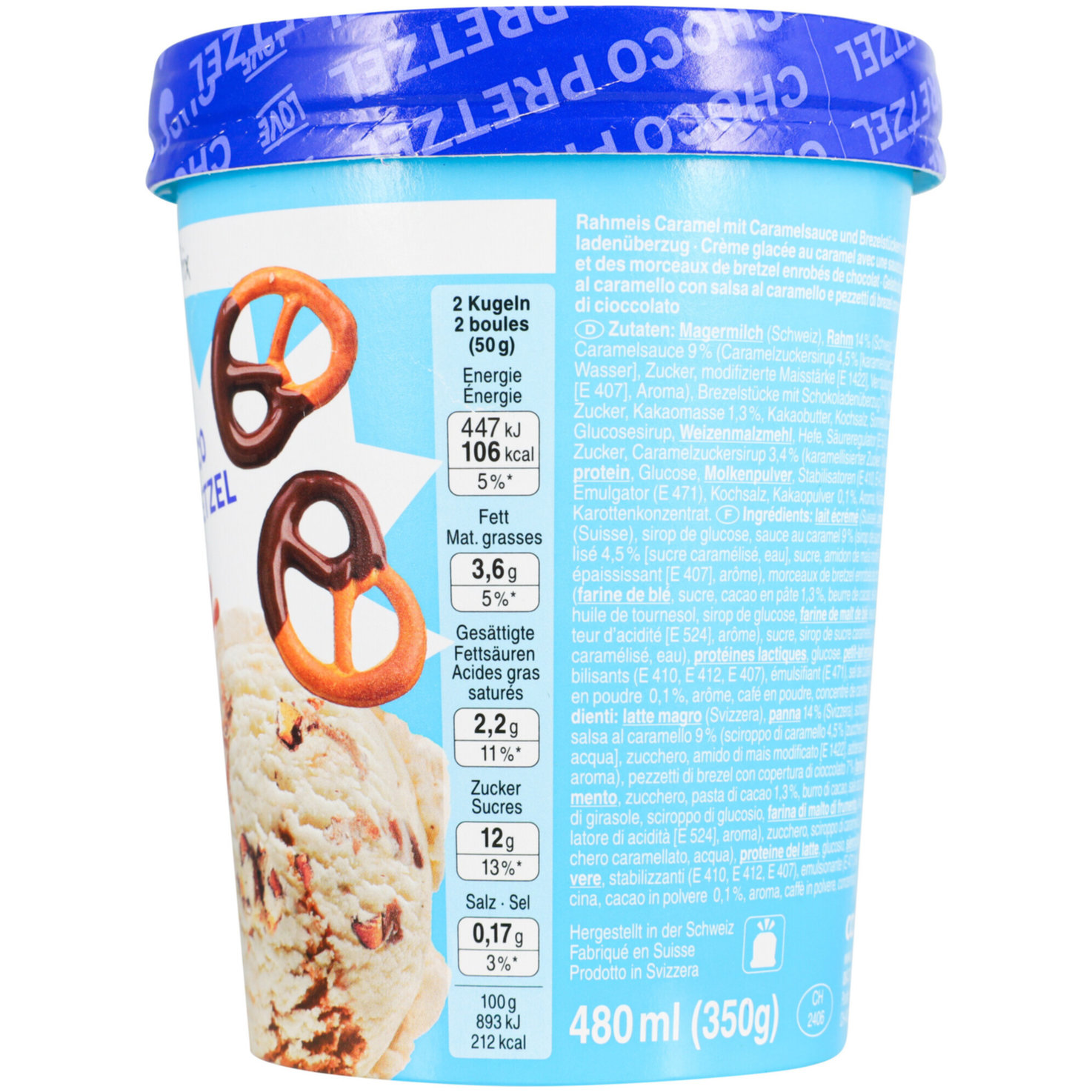 Ice Cream Choco Prezel