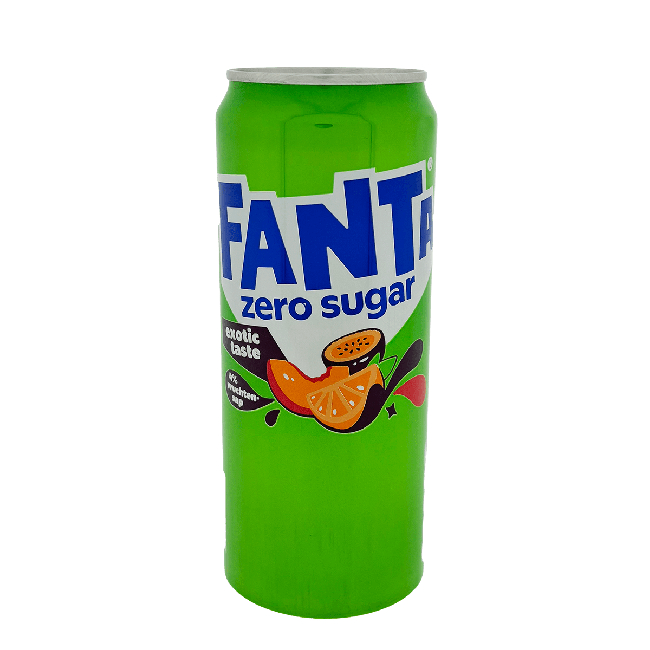 Fanta Exotisch Zonder Suiker 330ml