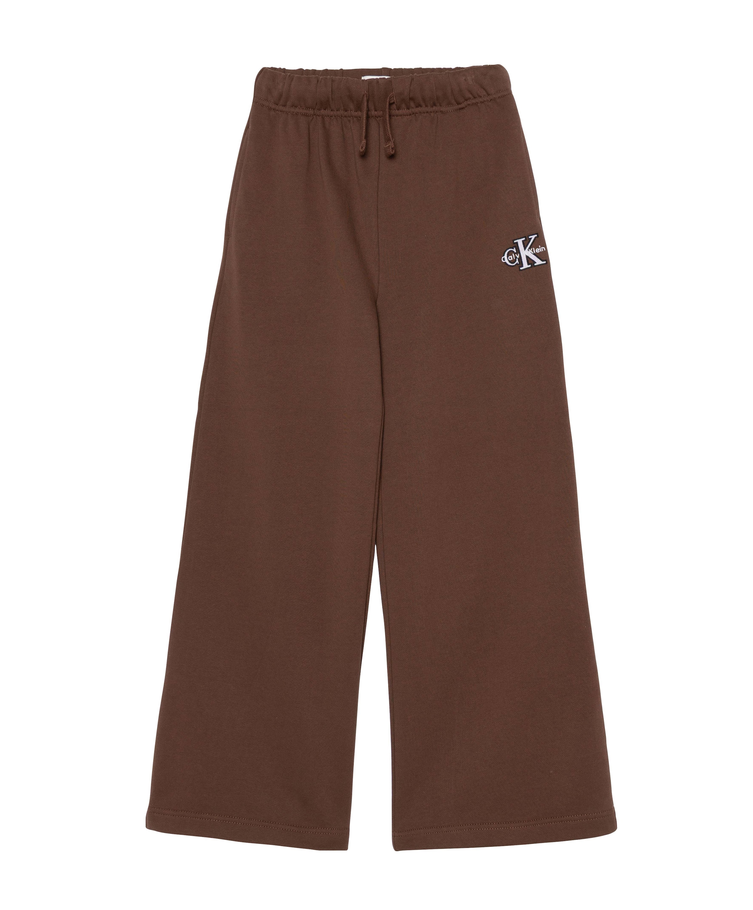 Calvin Klein MONOLOGO WIDE LEG meisjes broek bruin