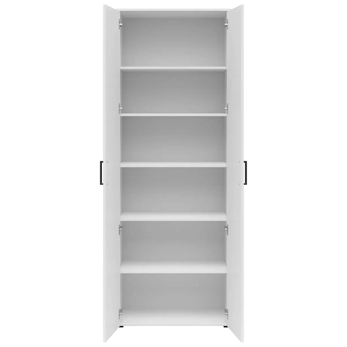 Drehtürenschrank 2T Cabinet weiss
