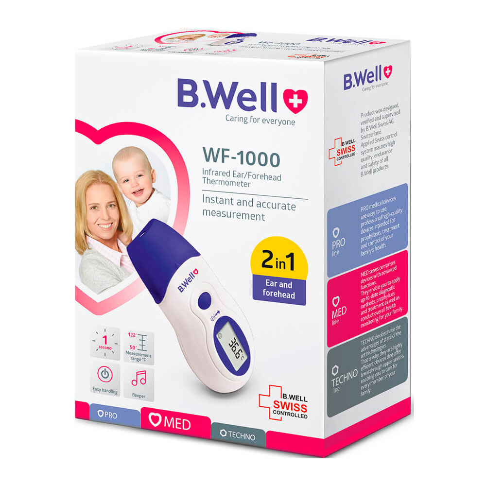 B.Well Termometer WF-1000  - 1 stk.
