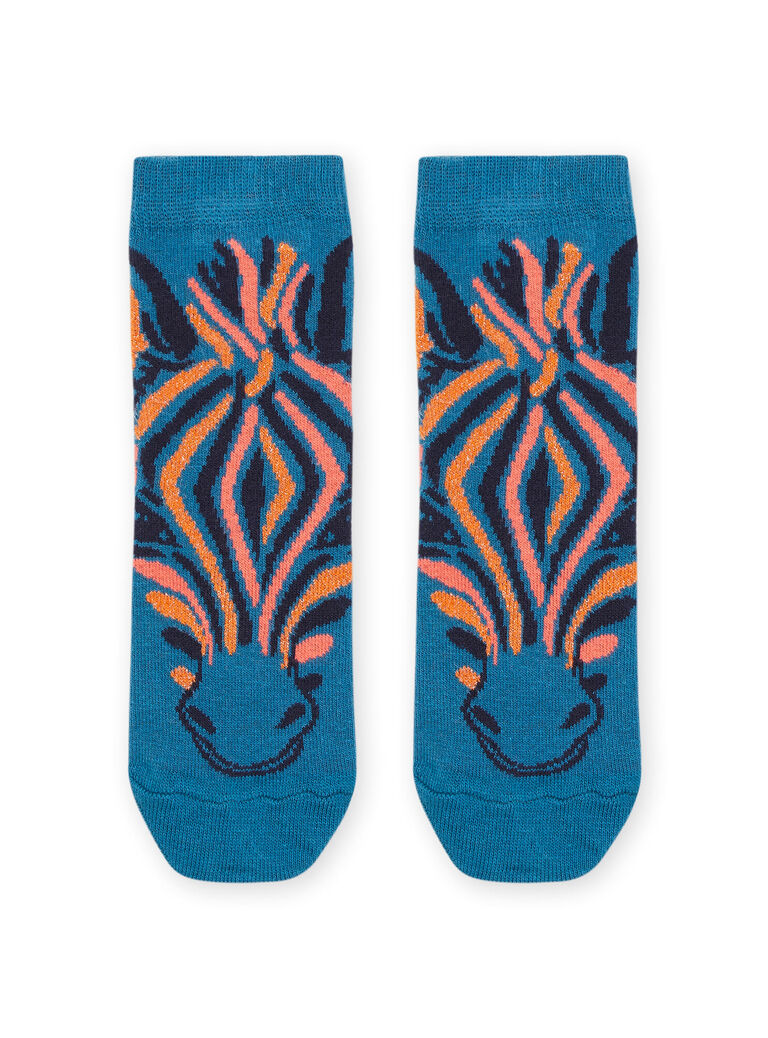 Chaussettes à motif zèbres