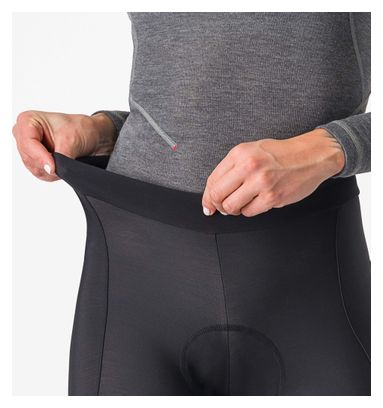 Cuissard Sans Bretelles Femme Castelli Espresso Noir