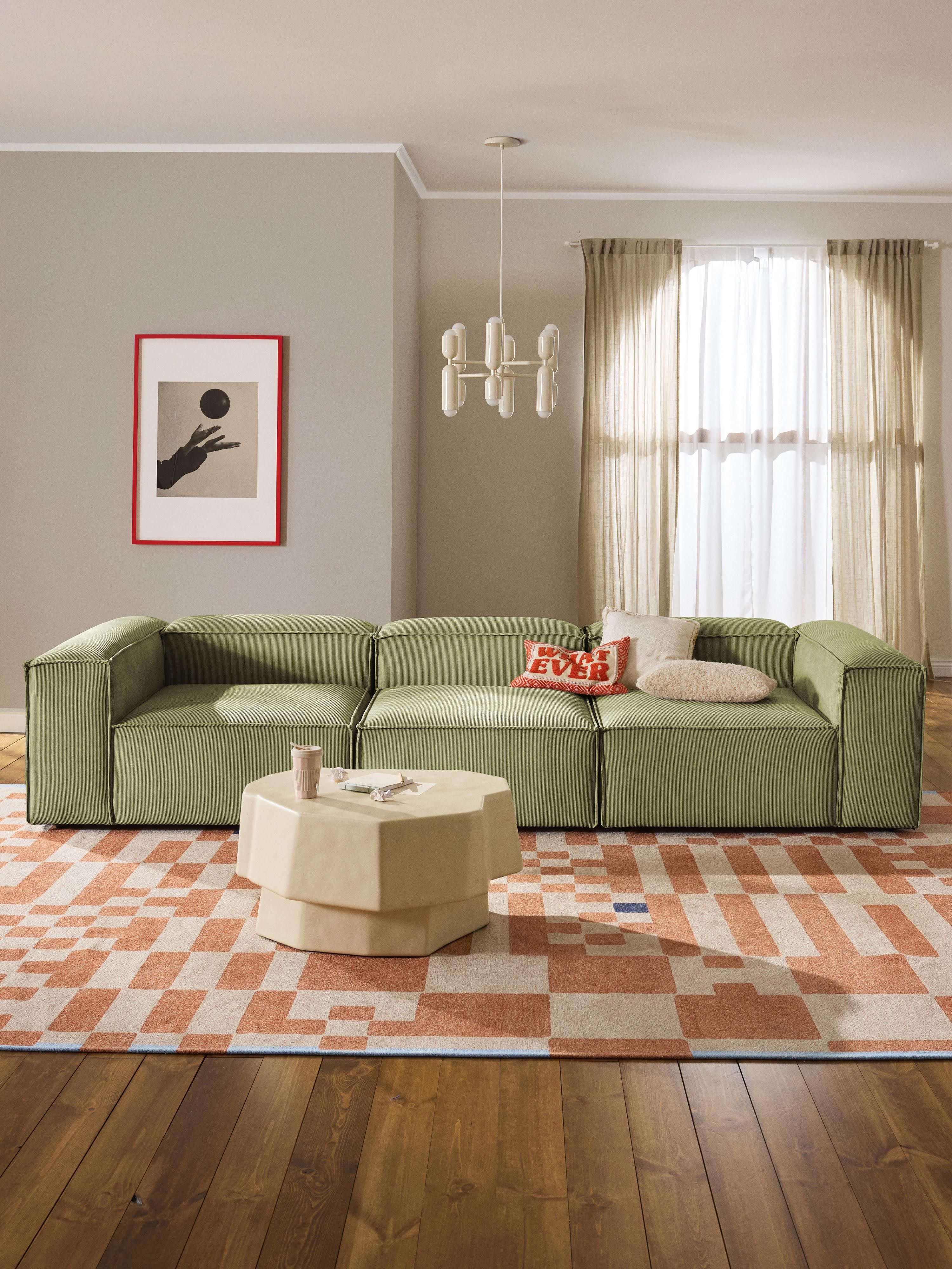Modulaire bank Lennon (4-zits) van corduroy