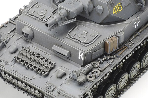 Tamiya - Panzerkampfwagen IV Ausf.F Tank Byggesæt - 1:35 - 35374