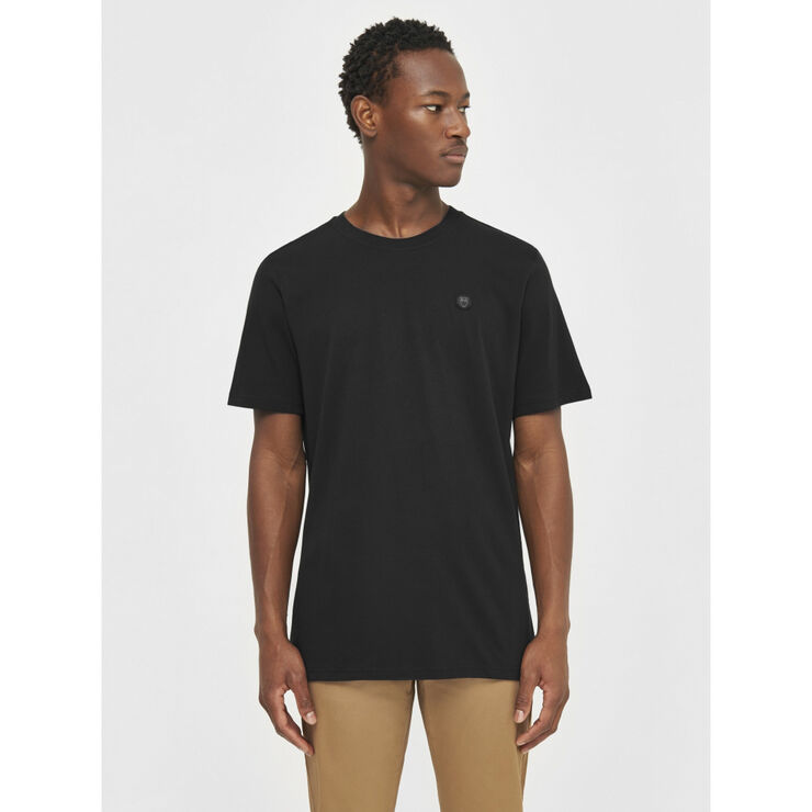 Knowledge Cotton Apparel LOKE badge tee - Regenerative Organic Certified� - GOTS/Vegan 1300
