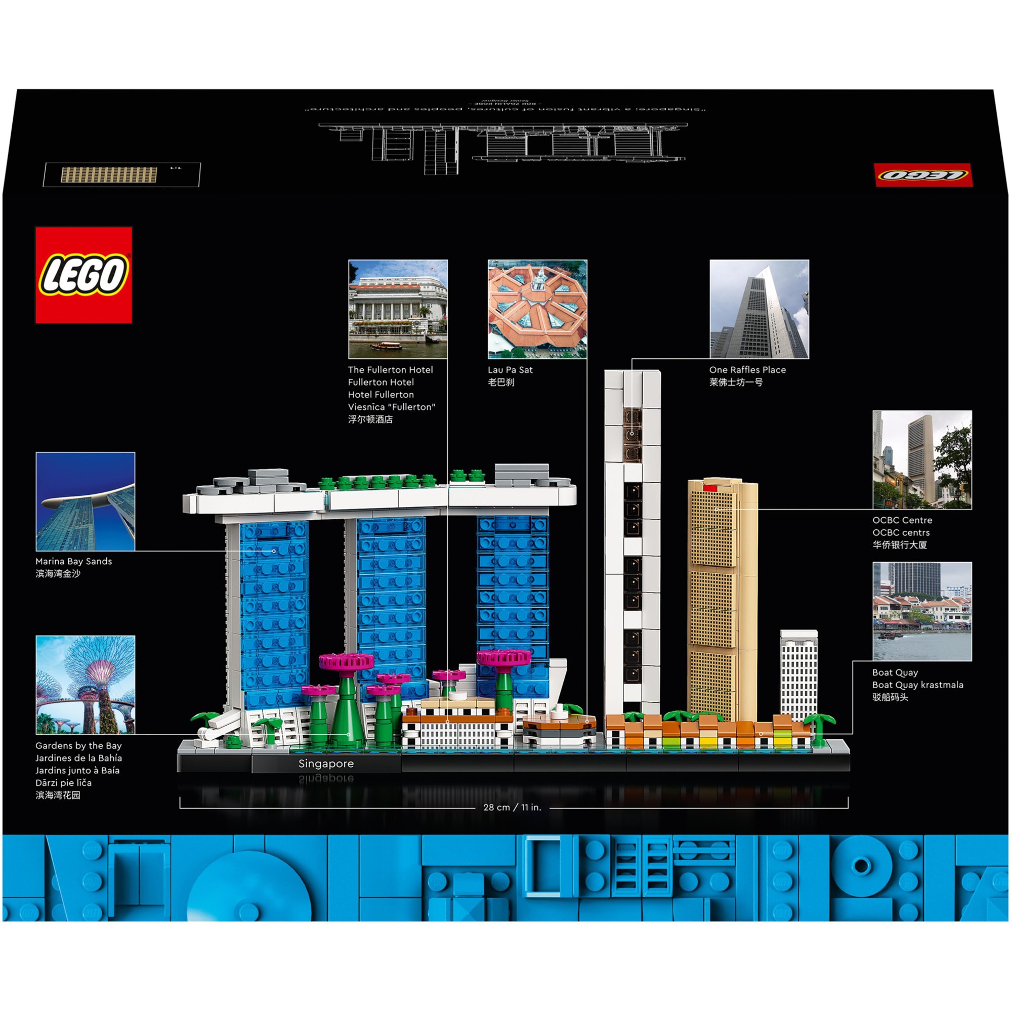 LEGO Konstruktionsspielzeug Architecture Singapur