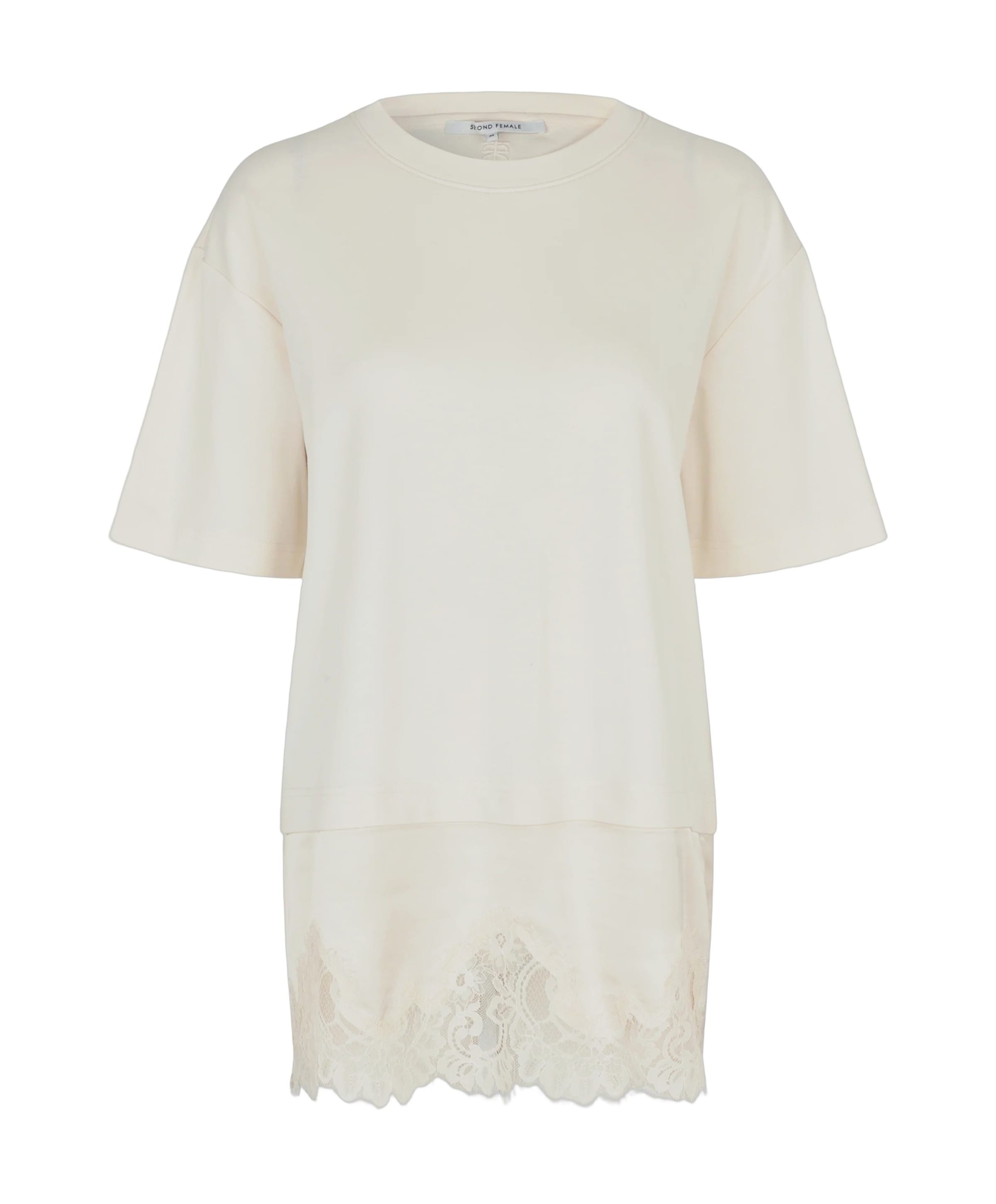 Second Female Dames T-shirt ecru
