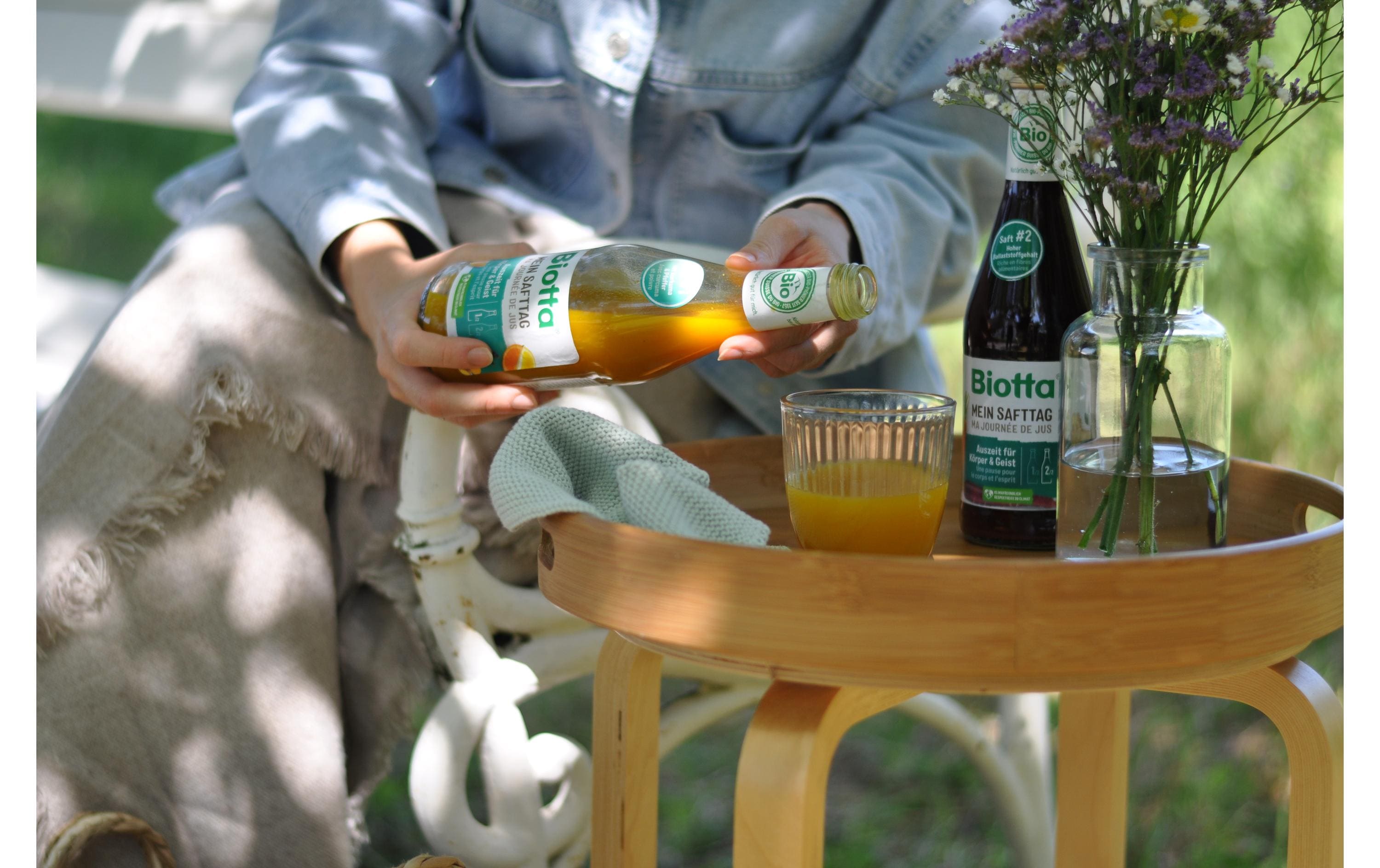 Säfte Biotta Wellness Woche 11 x 0.5 lSchweizer Saft für eine Saftkur