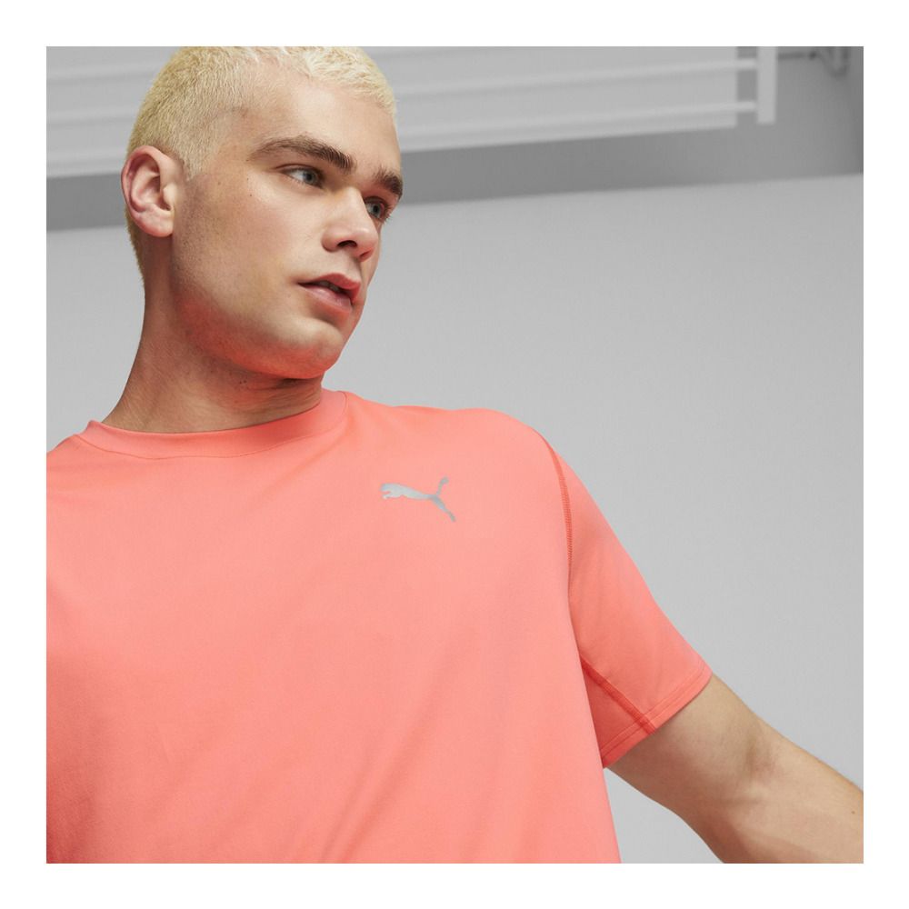 Puma FD RUN CLOUDS - Maillot Homme fire orchid