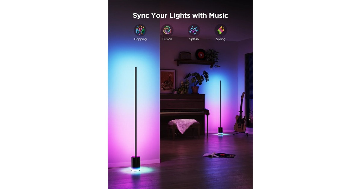 GoveeFloor Lamp 2  (Zwart, 2,4GHz wifi, Bluetooth)
