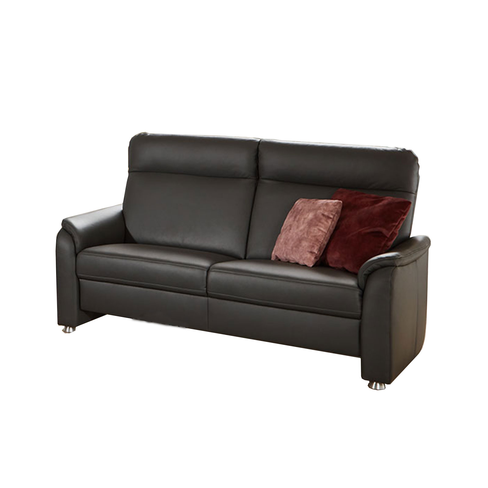 polsterpower 2,5-Sitzer Ledersofa- anthrazit - Basismodell