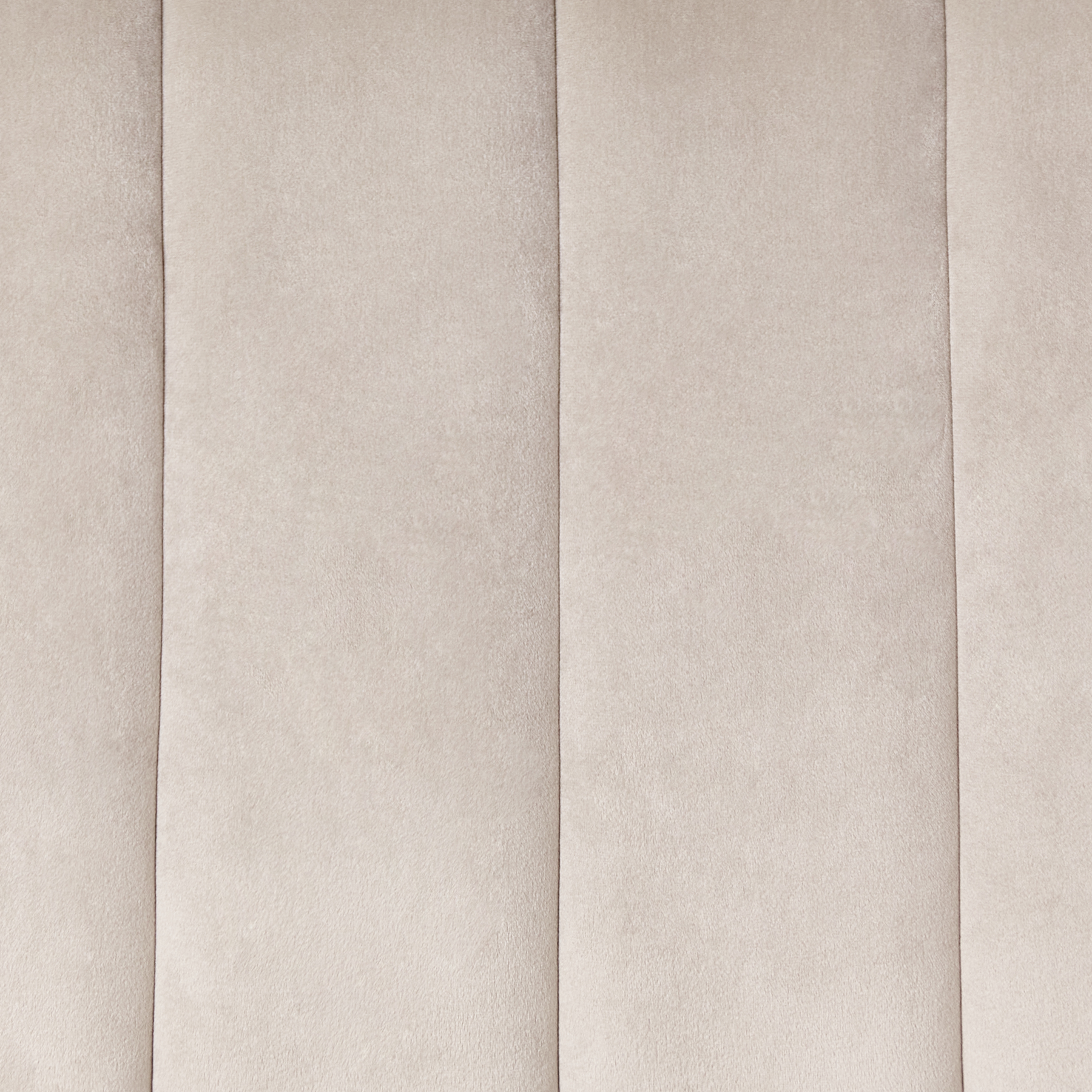 Beliani - MALUNG - Driezitsbank - Beige - Fluweel