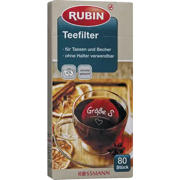 Teefilter Größe S