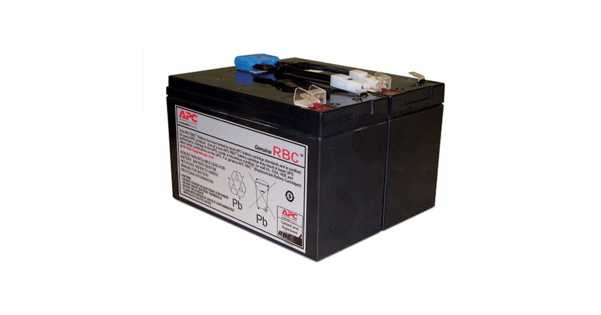 APCBatterij Vervangings Cartridge APCRBC142 oplaadbare batterij