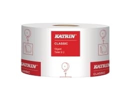 Toiletpapir, Katrin 106101 Gigant S2, 2-lags, pakke a 12 stk