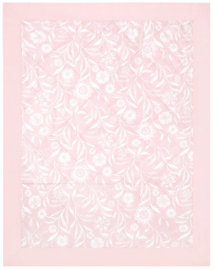 Kuschel-Steppdecke OPHELIA (79x102) in rosa
