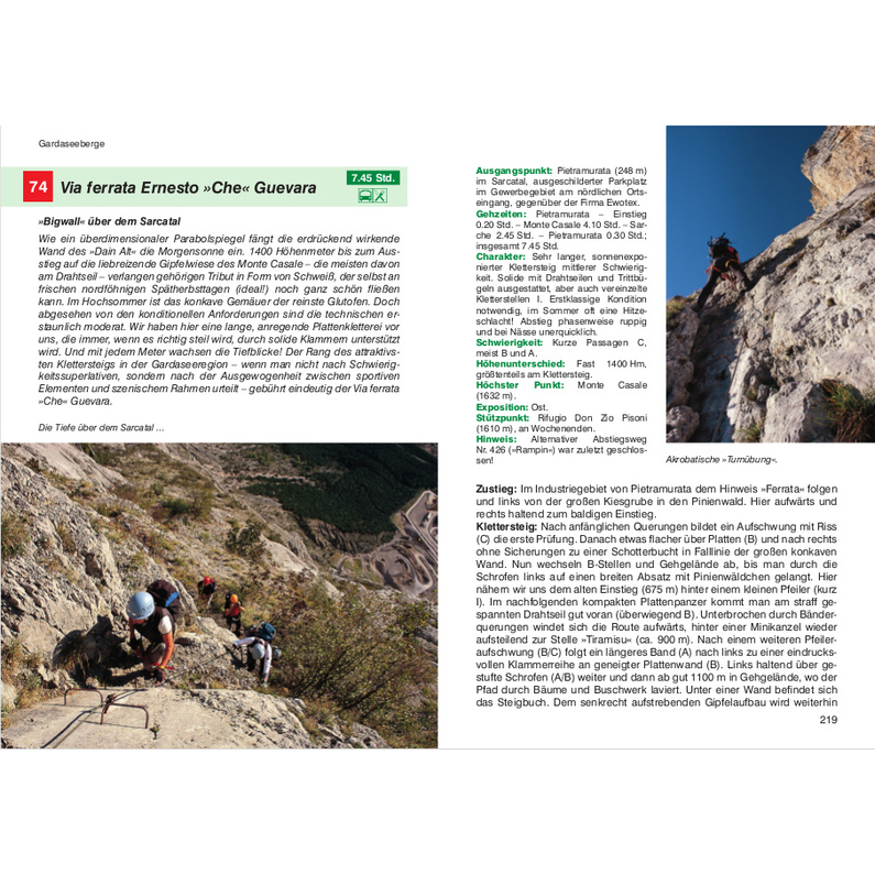 Rother Dolomiten - Brenta - Gardasee Klettersteigführer