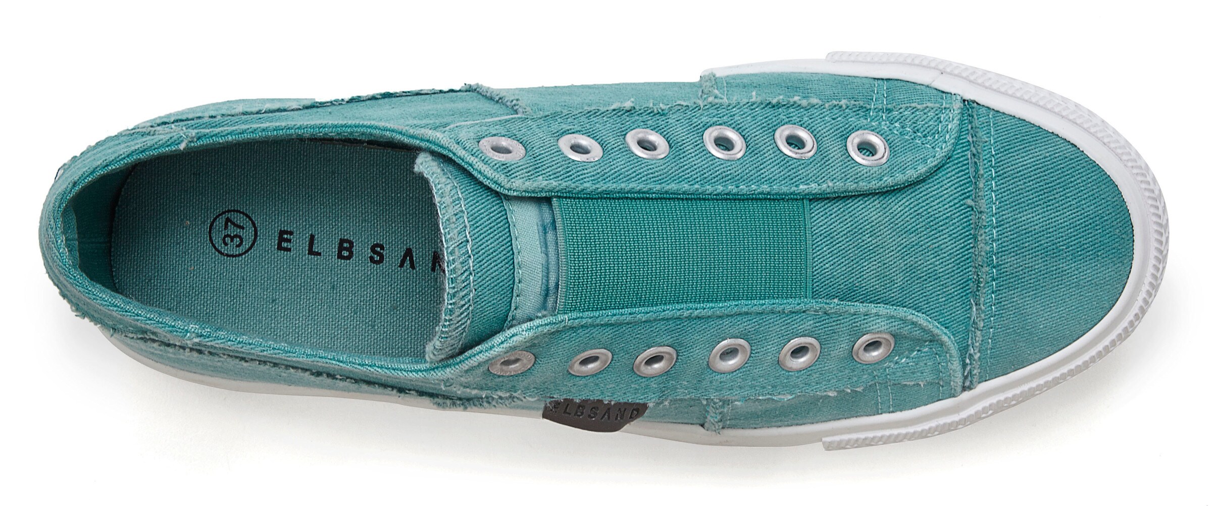 Elbsand Slip-On Sneaker in grün