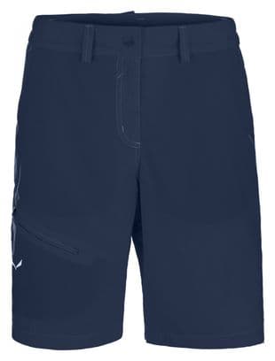 Short Salewa Isea Dry Bleu Femme
