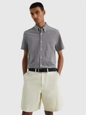 Camisa Slim de Manga Curta da Coleção 1985