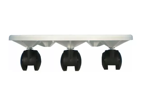 Support encastrable sur roulettes pour pot 19 cm