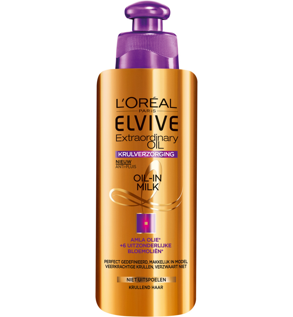 L’Oréal Elvive extraordinary oil in milk krul verzorging (200 ml)
