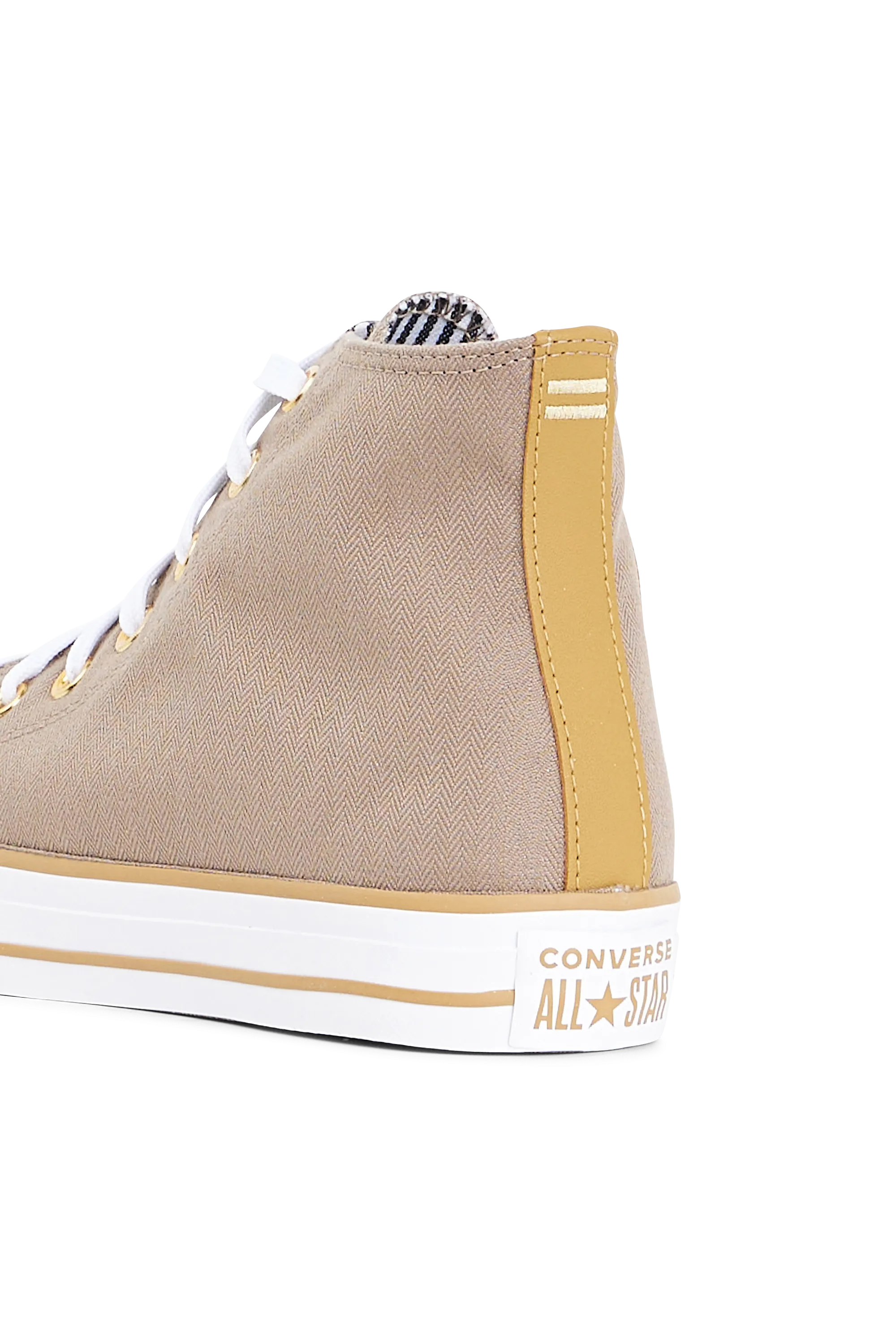 CONVERSE Baskets montantes CHUCK TAYLOR ALL STAR HERRINGBONE STRIPE Beige