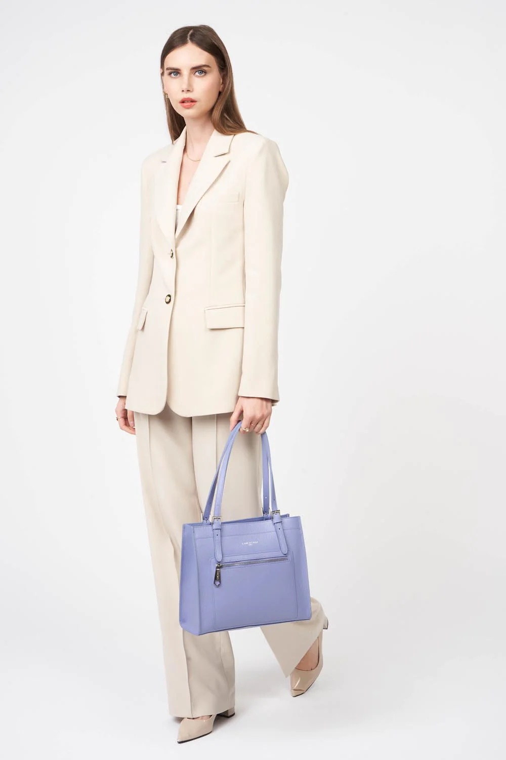 Foulonné Double-Sac cabas épaule