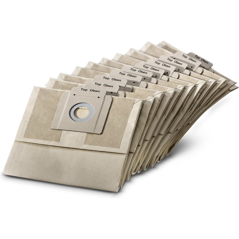 Kärcher - Sacs  filtrants papier, 10 Pièce(s), BDP 43/450, BDS 43/Duo, BDS 43/180, BV