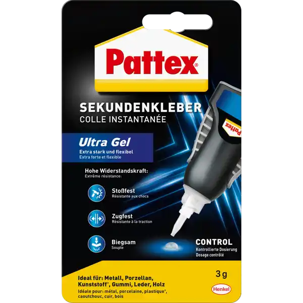 Sekundenkleber Ultra Gel Matic