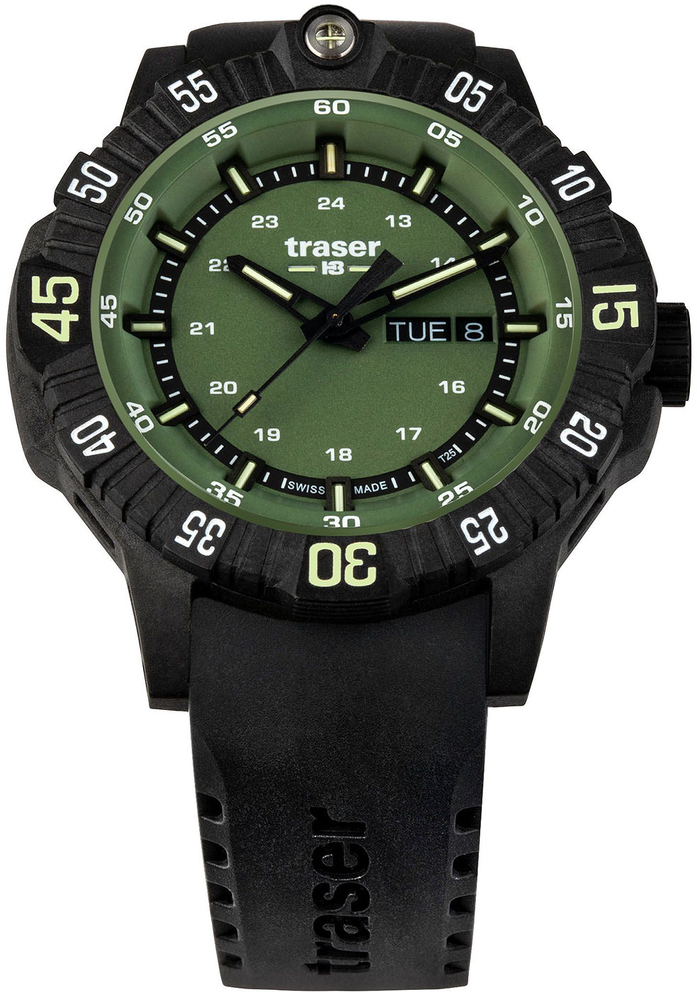 Traser Herrenarmbanduhr 110727 - 46 mm