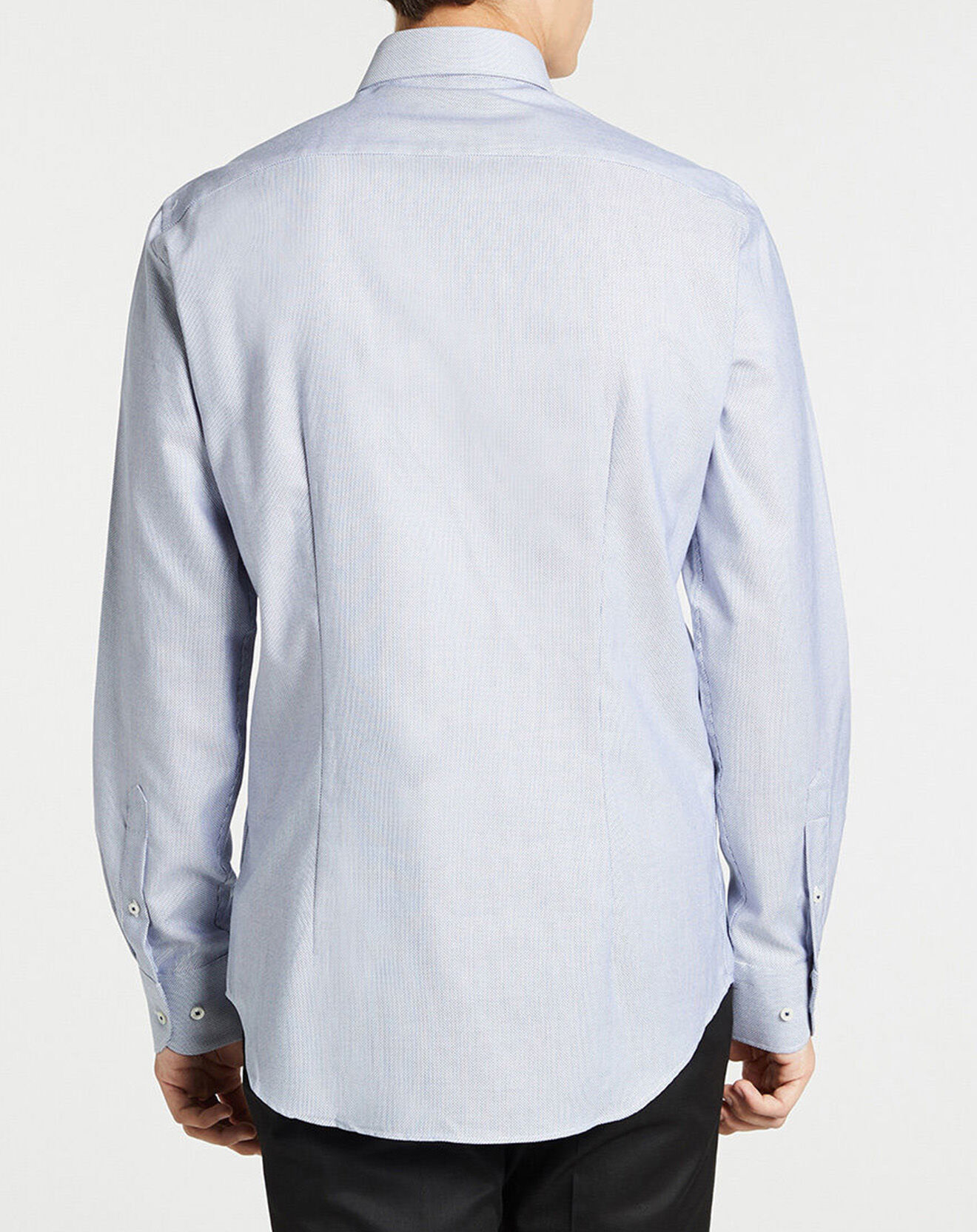 Tommy Hilfiger Chemise slim fit Dobby bleue