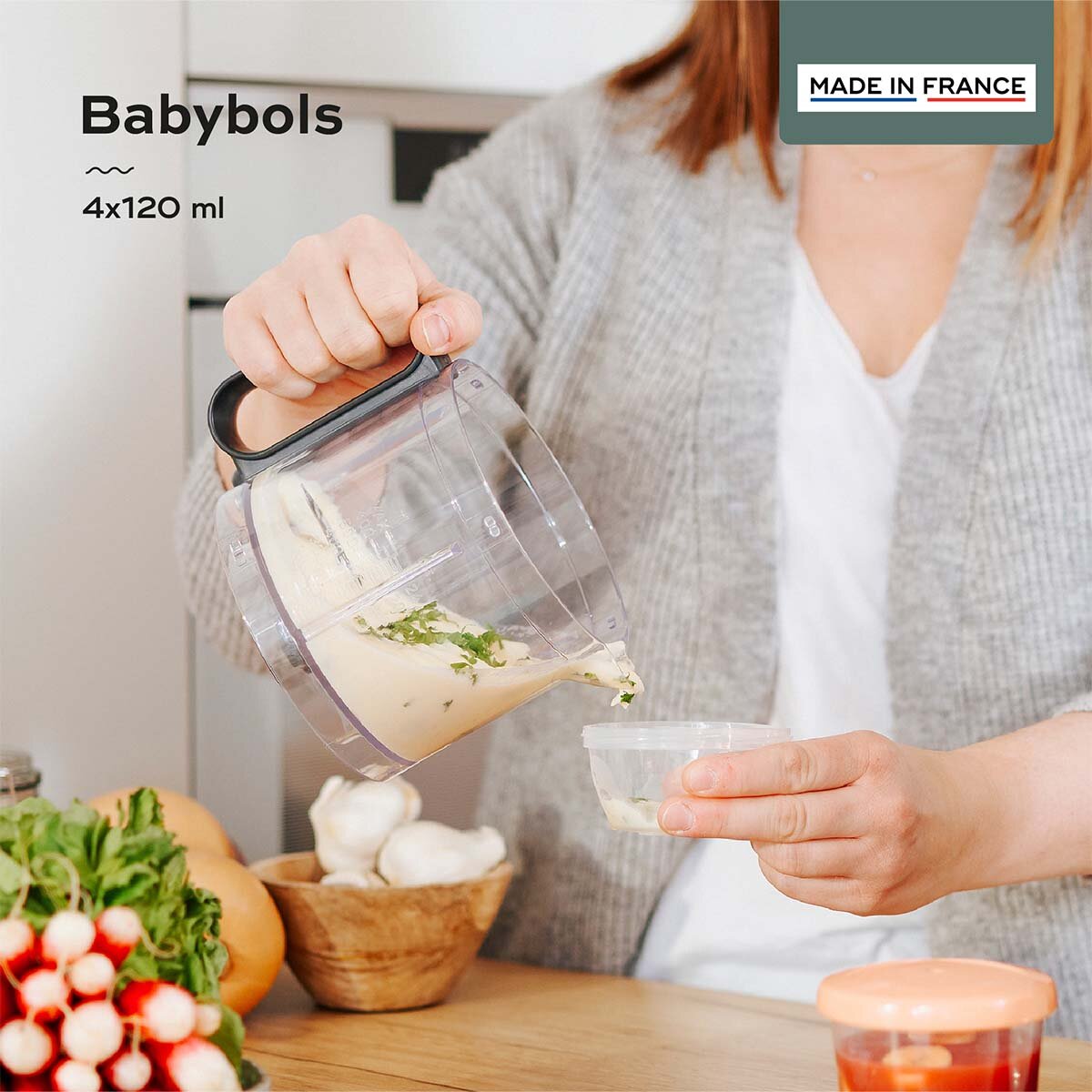 Babymoov Babymoov Babybols Aufbewahrungsbehälter 120ml 4er-Set