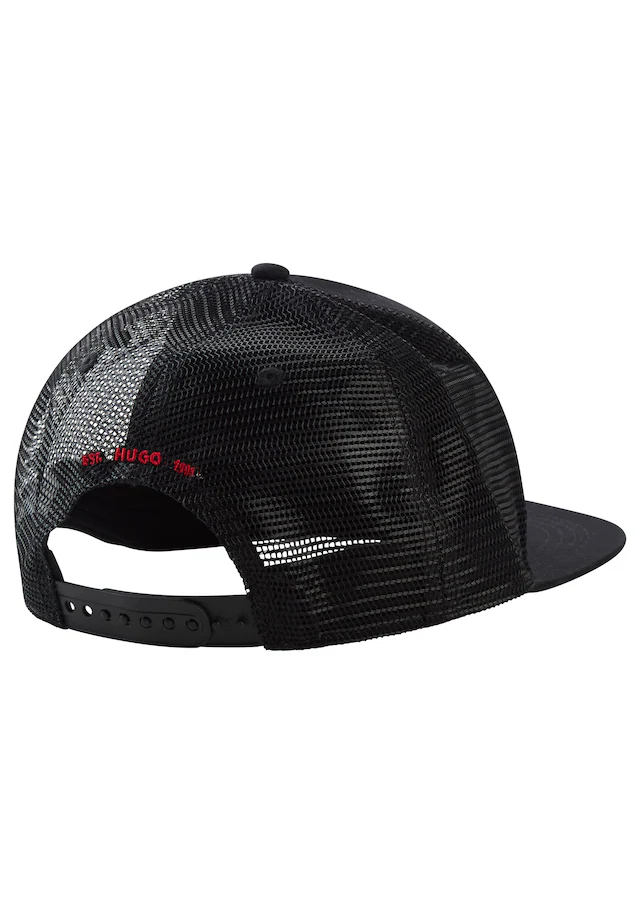 HUGO Trucker Cap »Jago Trucker« mit Mesh-Einsatz, Logo-Stitching