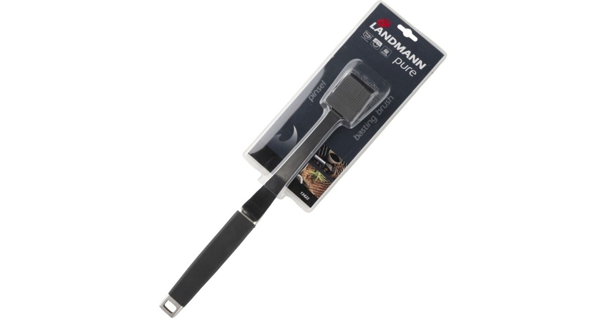 LandmannGrill penseel pure grillkwast  (Roestvrij staal/zwart, 13622)