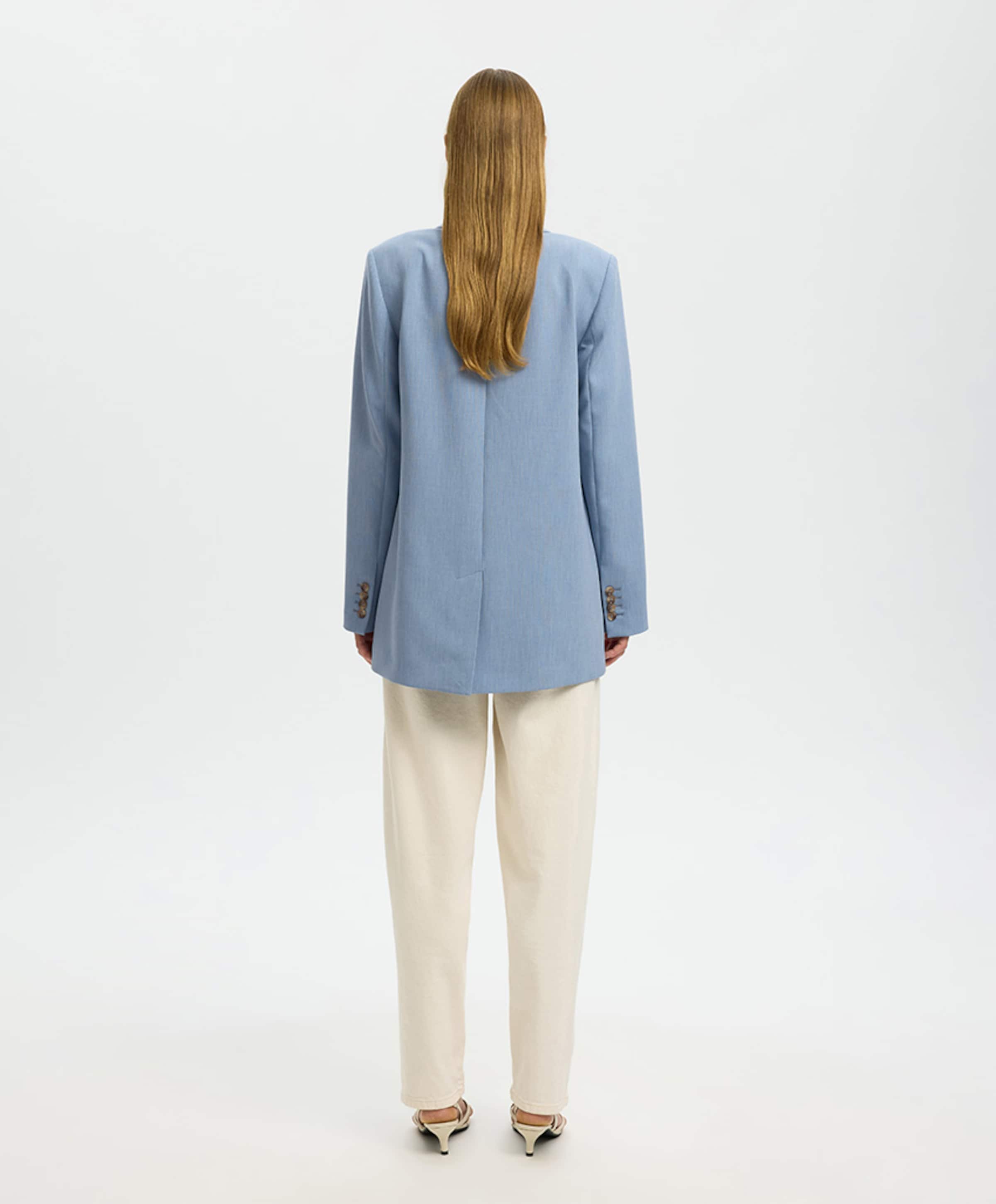 Selected Dames blazer blauw