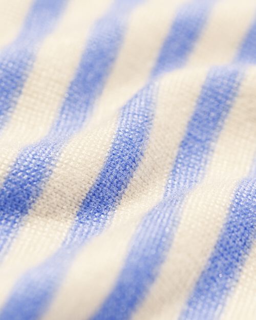 pyjama femme rayé bleu  bleu clair