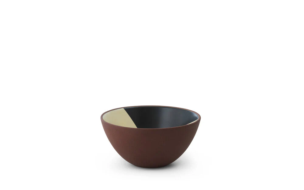 Normann Copenhagen  Line skål, Red Clay - Ø15