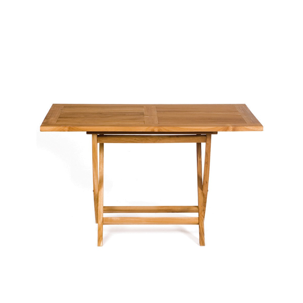 Klapp-Gartentisch 'Alesund' aus Teakholz, B 125 cm, L 75 cm, H 75 cm günstig bestellen