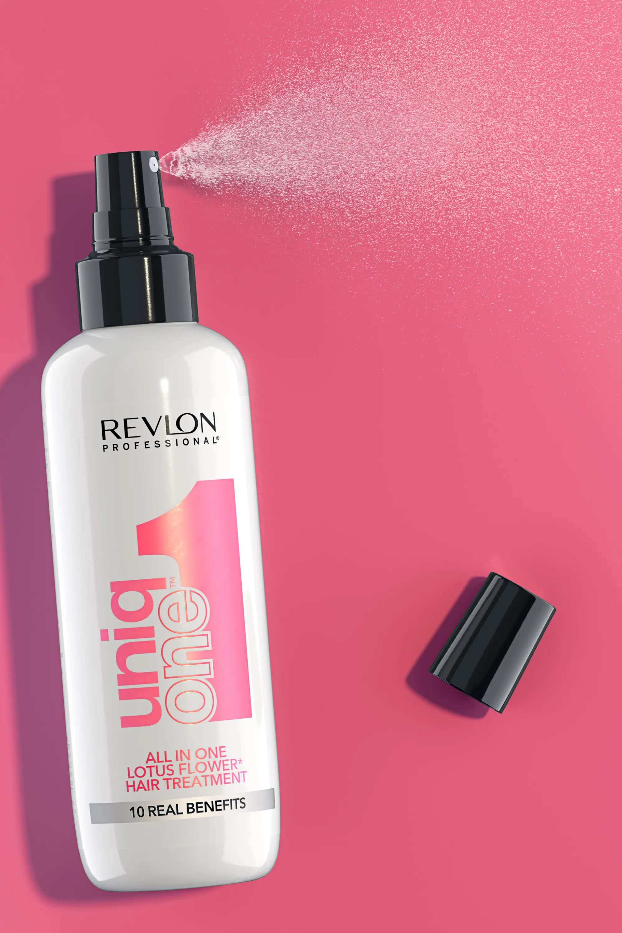 Revlon Professional Masque en spray sans rinçage 10 Bienfaits Parfum Lotus UniqOne™-150 ml