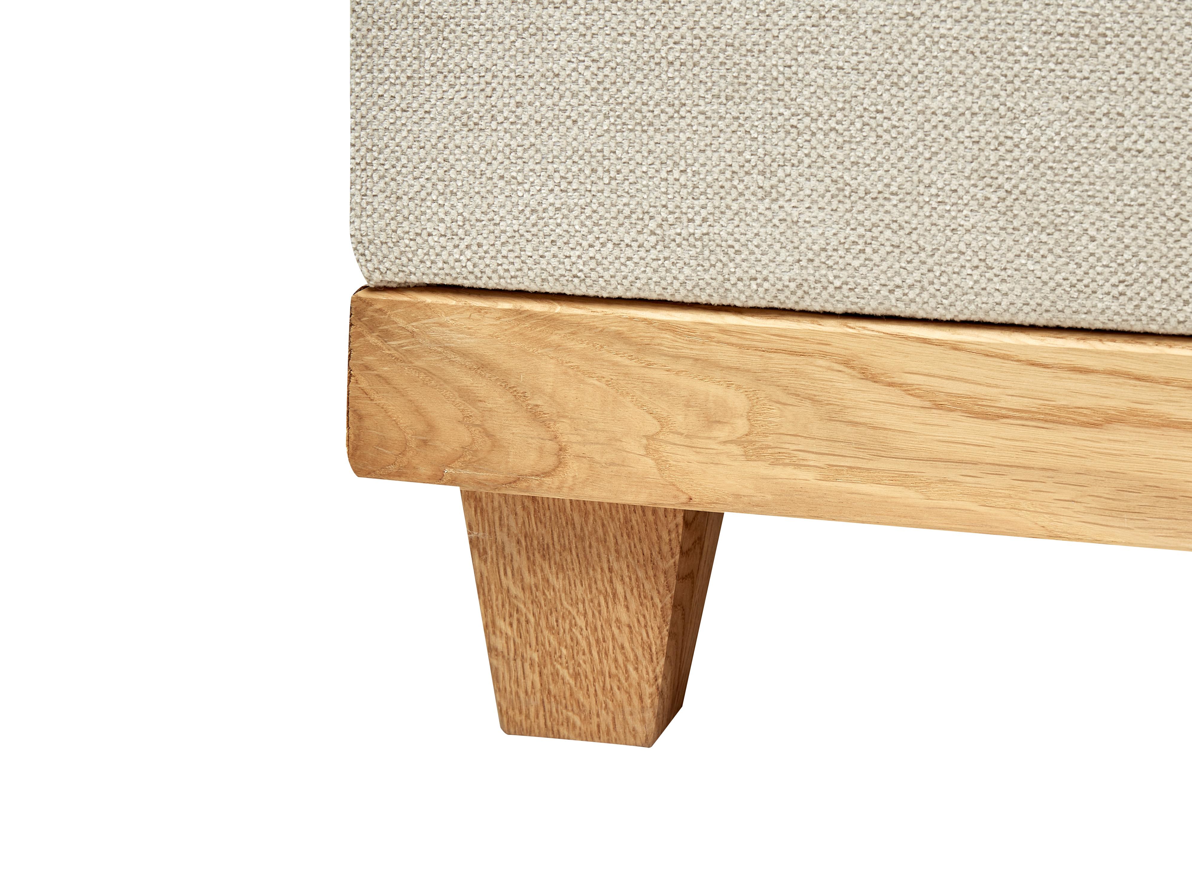 Boxspring met opbergruimte Stof DYNASTY 180 x 200 cm Beige