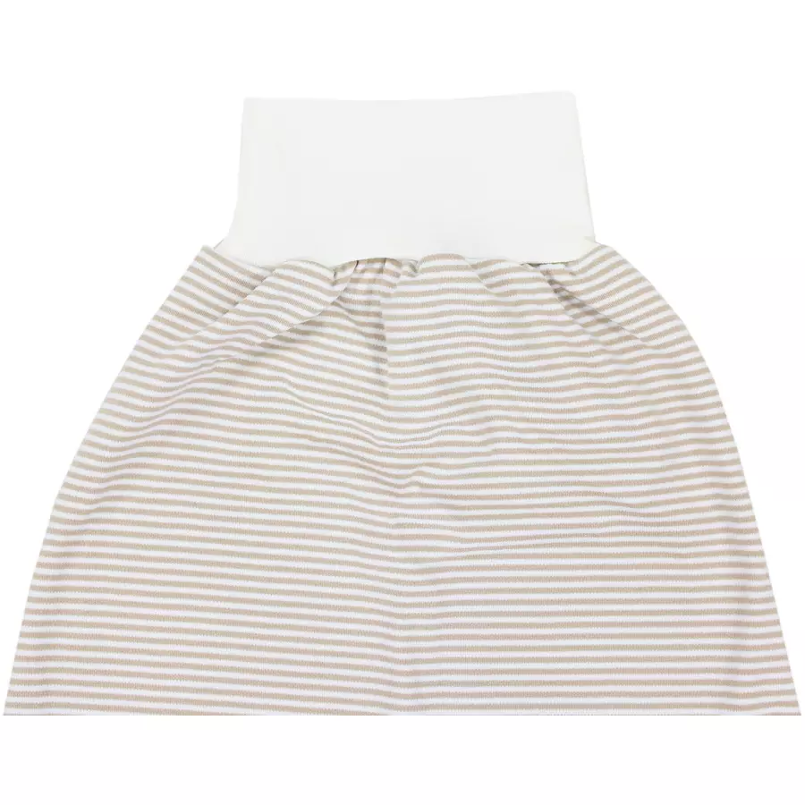 TupTam Baby Strampelsack mit breitem Bund Unwattiert beige
