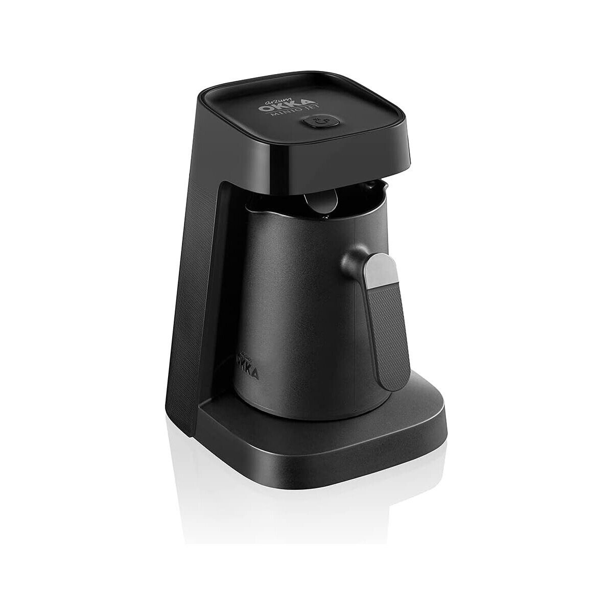 ARZUM türkische Kaffeemaschine, türkische Kaffeekanne, 400 W Silber