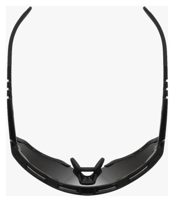 Lunettes SCICON Aeroshade XL Noir Brillant / Rouge Miroir