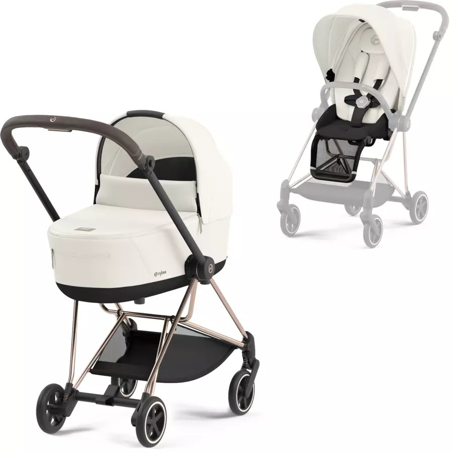cybex PLATINUM Kombikinderwagen New Mios Rosegold Off White