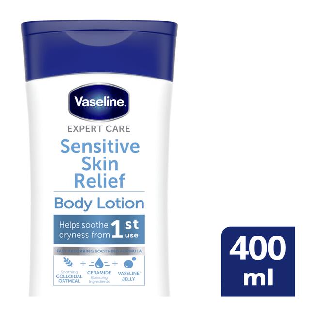 Vaseline Expert Care Sensitive Skin Relief Bodylotion 400 ML
